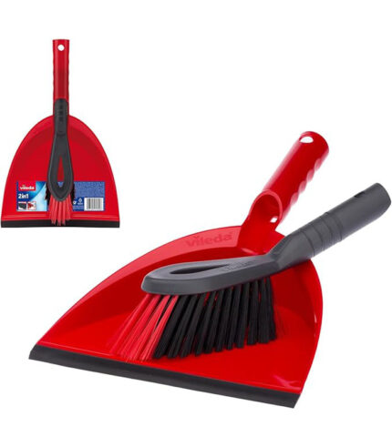 Vileda Dust Pan & Brush Set